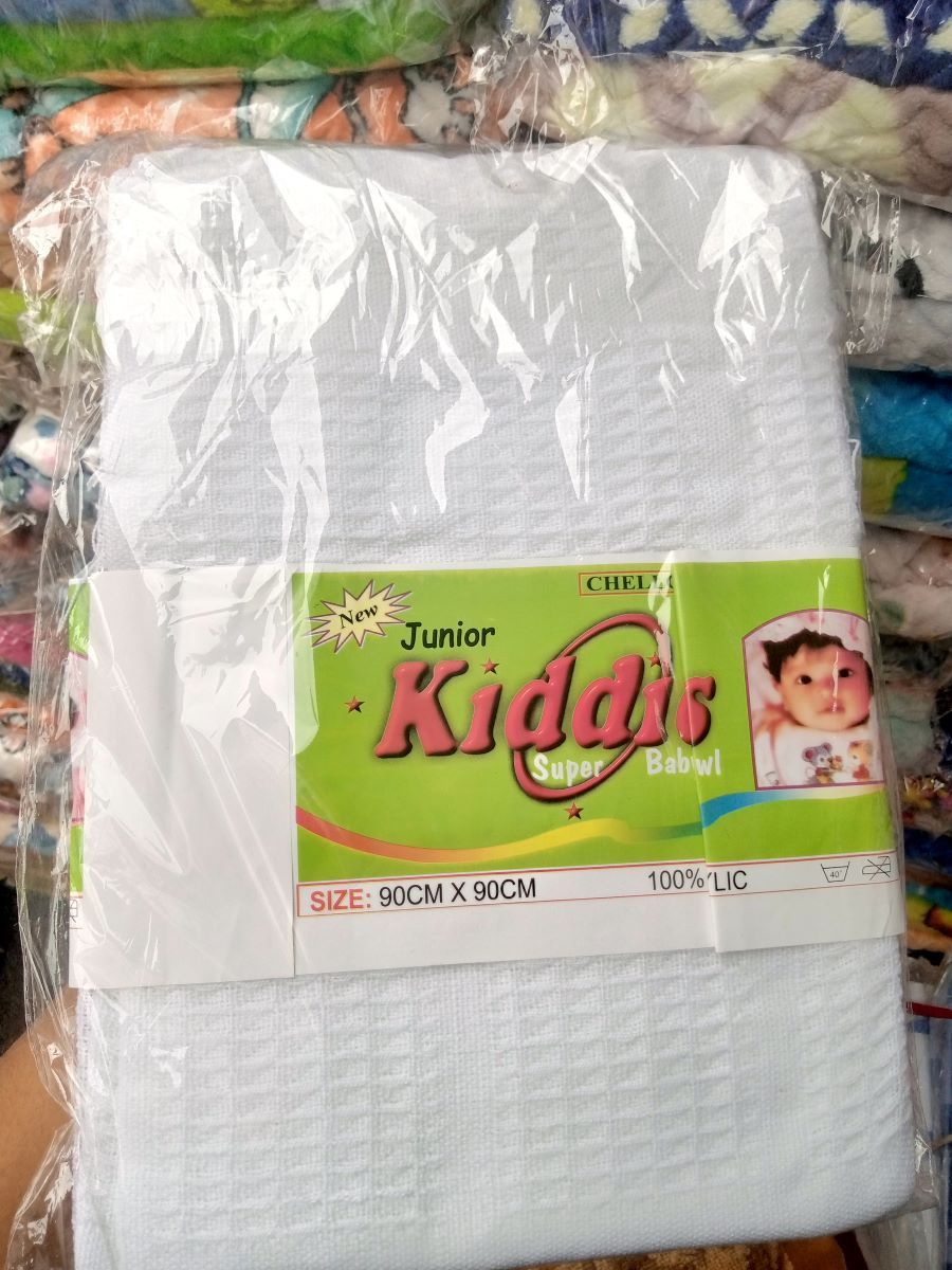 Baby Shawl High Quality White