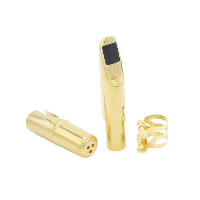 Alto Sax Saxophone 7C Mouthpiece Metal With Mouthpiece Pads