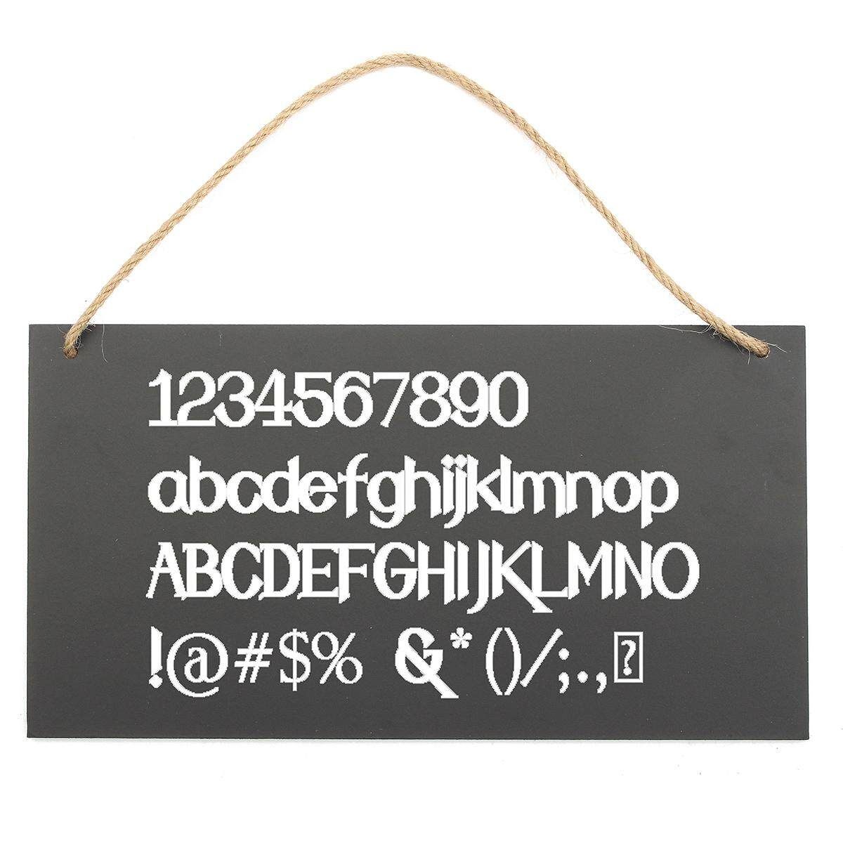 Rectangle Hanging Message Blackboard