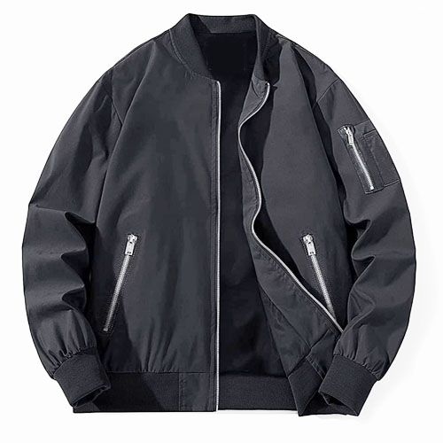 Black Varsity Jacket