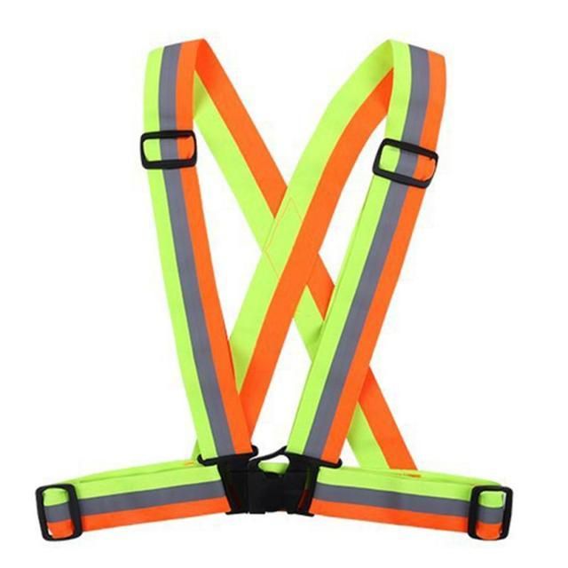 TSLM1 new safety reflective vest for night work and traffic