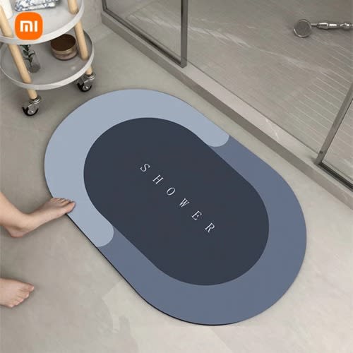 Super Absorbent Non-slip Bathroom Rug Quick Drying Bath Mat - Medium