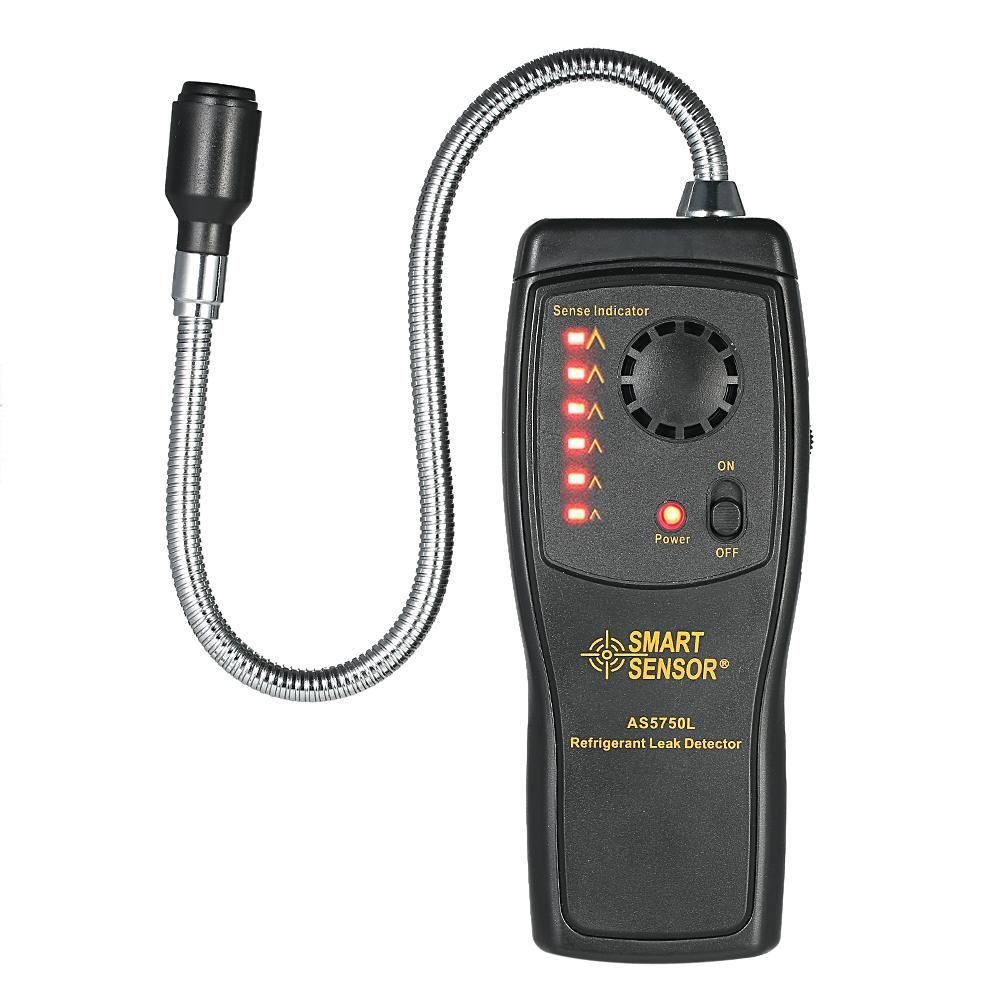 SMART SENSOR Hand-held CFCs HCFCs HFCs Halogen Gas Detector Refrigerant Air Conditioning Detector Freon Gas Leak Tester
