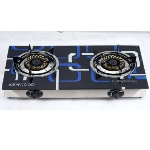 Table Top Glass Gas Cooker 2 Burner