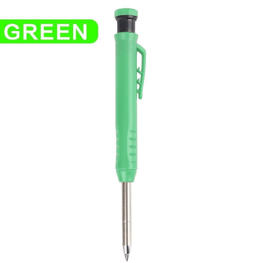 1PC Solid Carpenter Pencil Green
