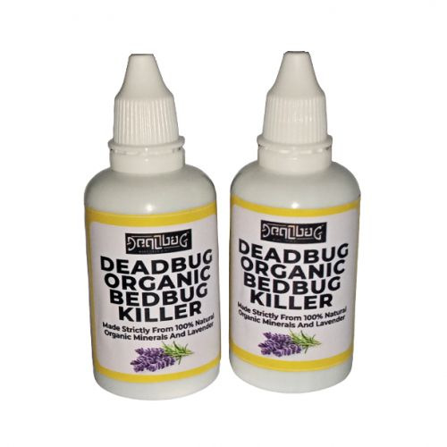 Organic Bedbug Killer With Lavender- 2 Bottles