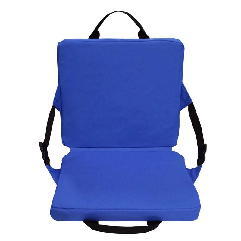 Foldable Outdoor Cushion Chair with Backrest Soft