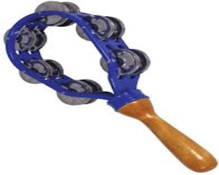 High Standard Blue Bat Tambourine 