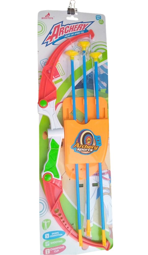 CHildren Kid Archery Arrows Quiver TOY Safe Bow