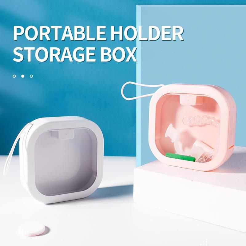 Y-kelin Dental Storage Box Fake Teeth Office Organization Retainer Case Drop Shipping Cosmetic Health Environmental Friendly