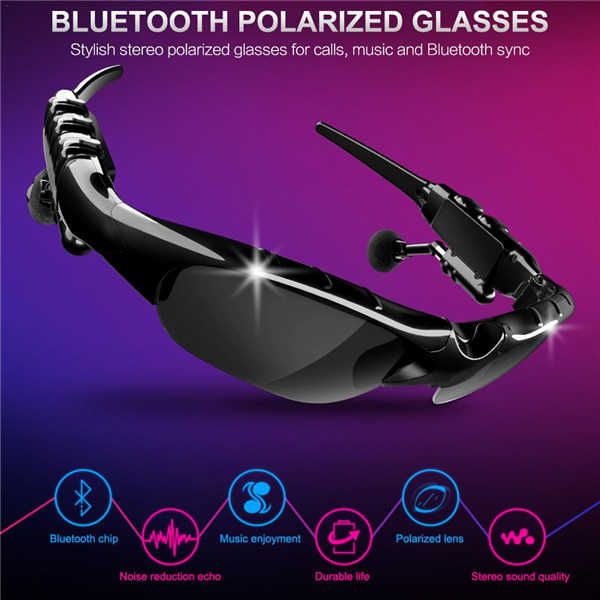 FBI Sport Stereo Bluetooth 5.0 Headset Driving Sunglasses/mp23 Riding Eyes Glasses