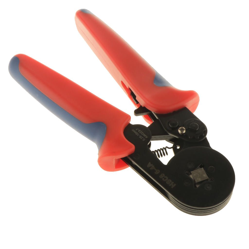 Ratcheting Wire Terminal Crimper For Wire Ends Ferrules B