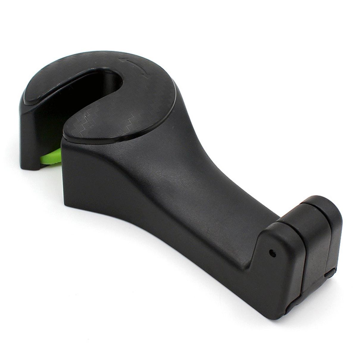 Seat Back Hanger 2 in 1 Car Back Seat Headrests Phone Holder Hook Black