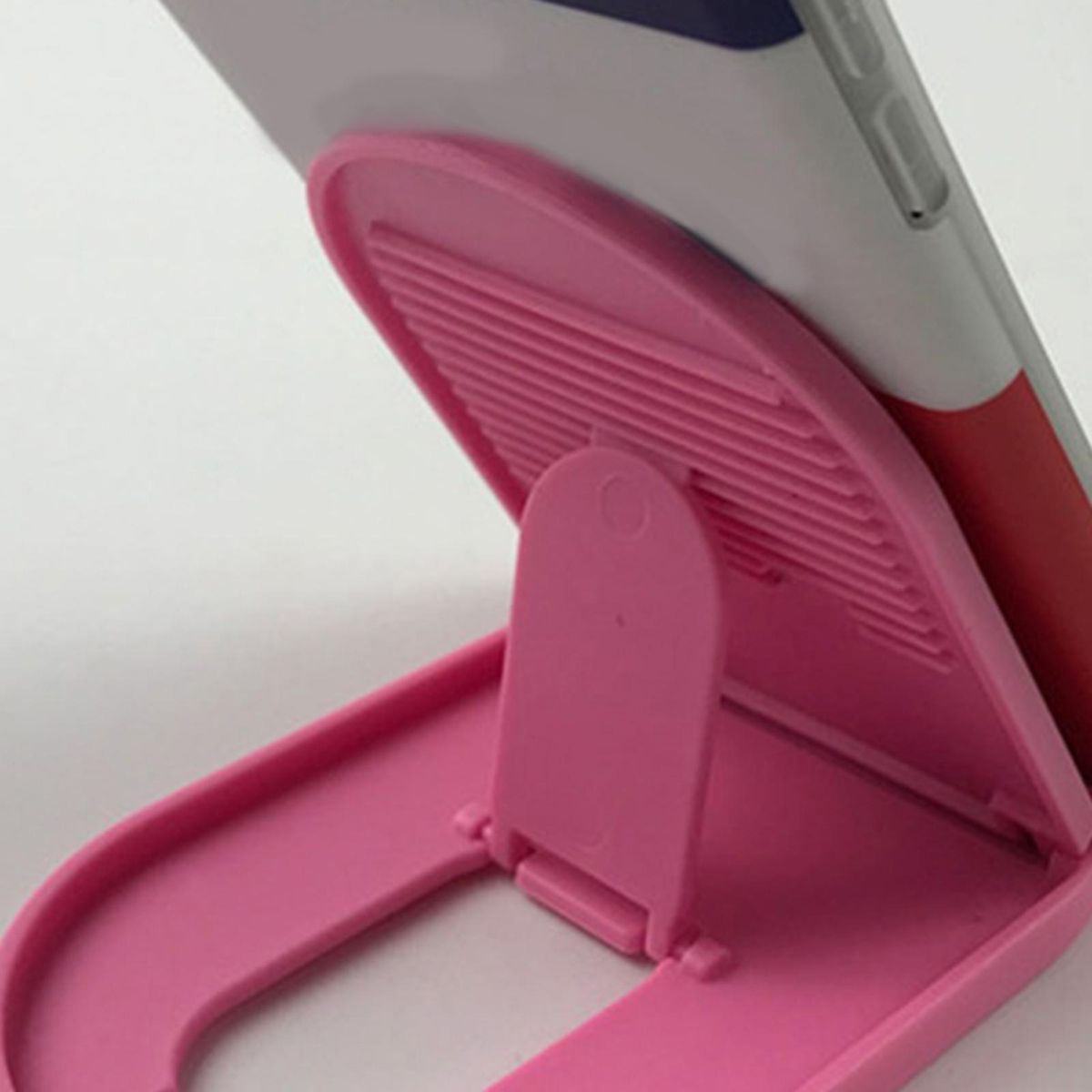 2Pcs Phone Brackets Phone Holder Desk Stands Pink