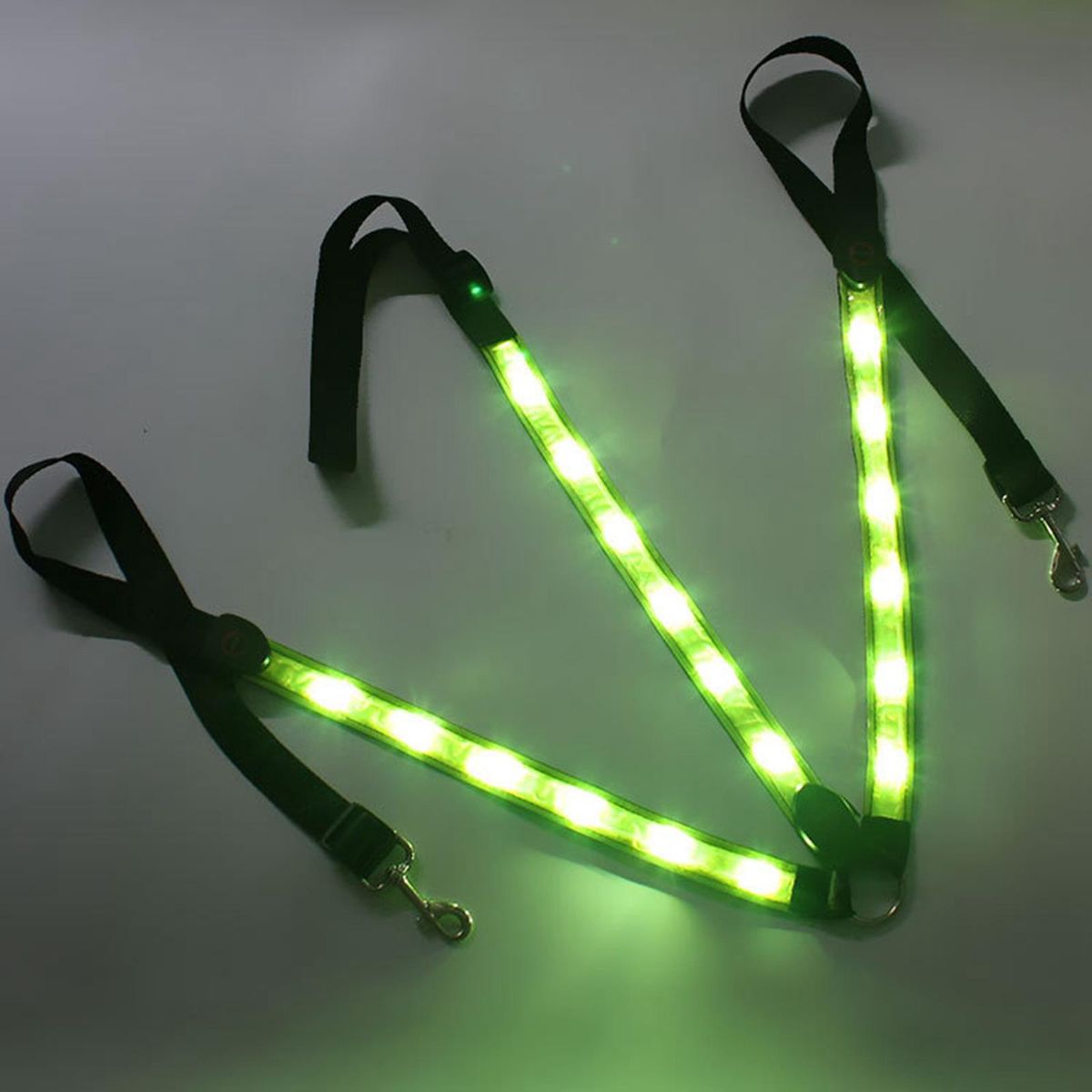 LED Horse Breastplate Collar Battery Operated Green