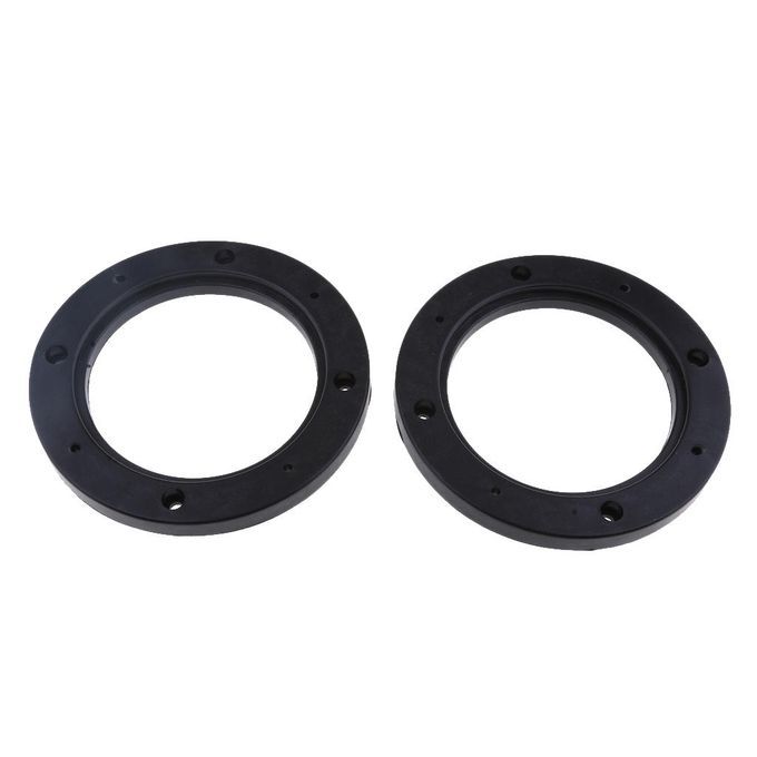 2pcs Black 4inch Car Stereo Audio Speaker Mounting Spacer Rings