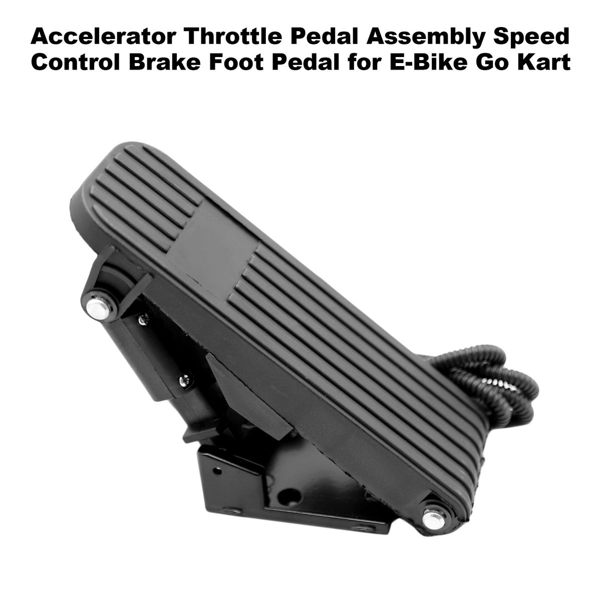Accelerator Throttle Pedalembly Speed Control Brake Foot Pedal For E-Bike Go Kart Car