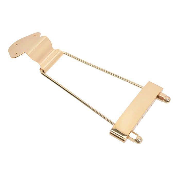 Hollow Semi-hollow Jazz Guitar Tailpiece Birdge For Guitar Golden