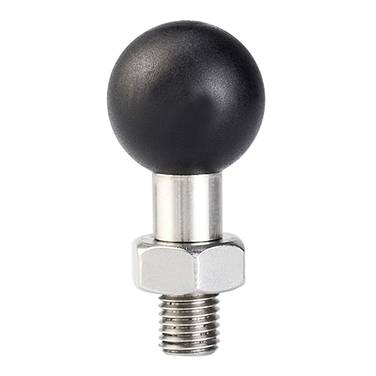 M8 M10 Motorcycle Ball Adapter Mount Angled Bolt Head Adapter Ball Base for Mobile phone bracket
