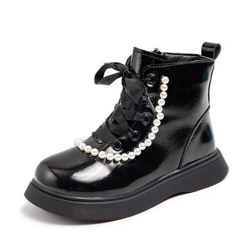 Children's Fashion Pearl Boots, Girls Princess Boots