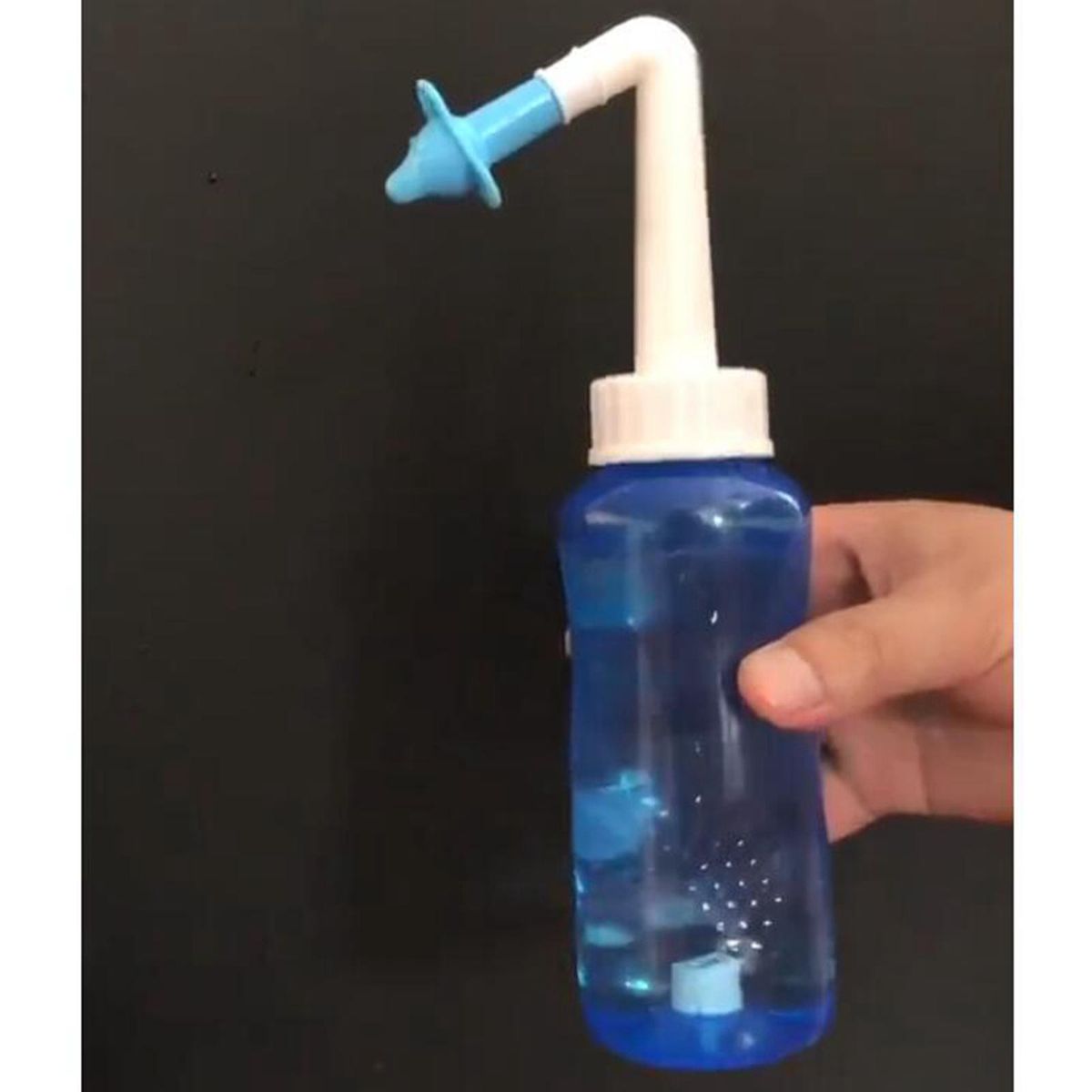 Neti Pot Sinus Rinse Bottle Nose Wash Nasal 500ml Manual Valve