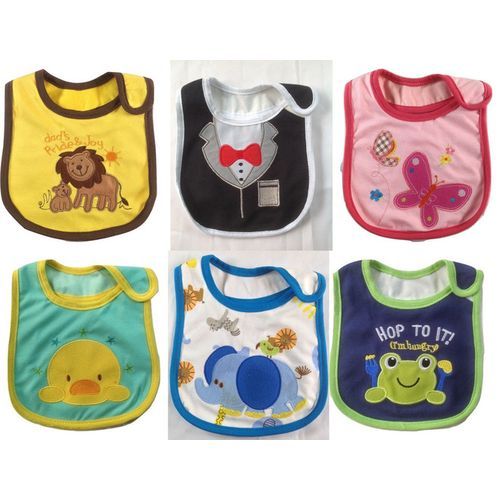 Baby Boy Bib Set Of 6