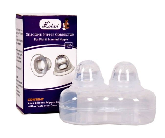Nipple Corrector- For Flat & Inverted Nipples; 2pcs With A Storage Case