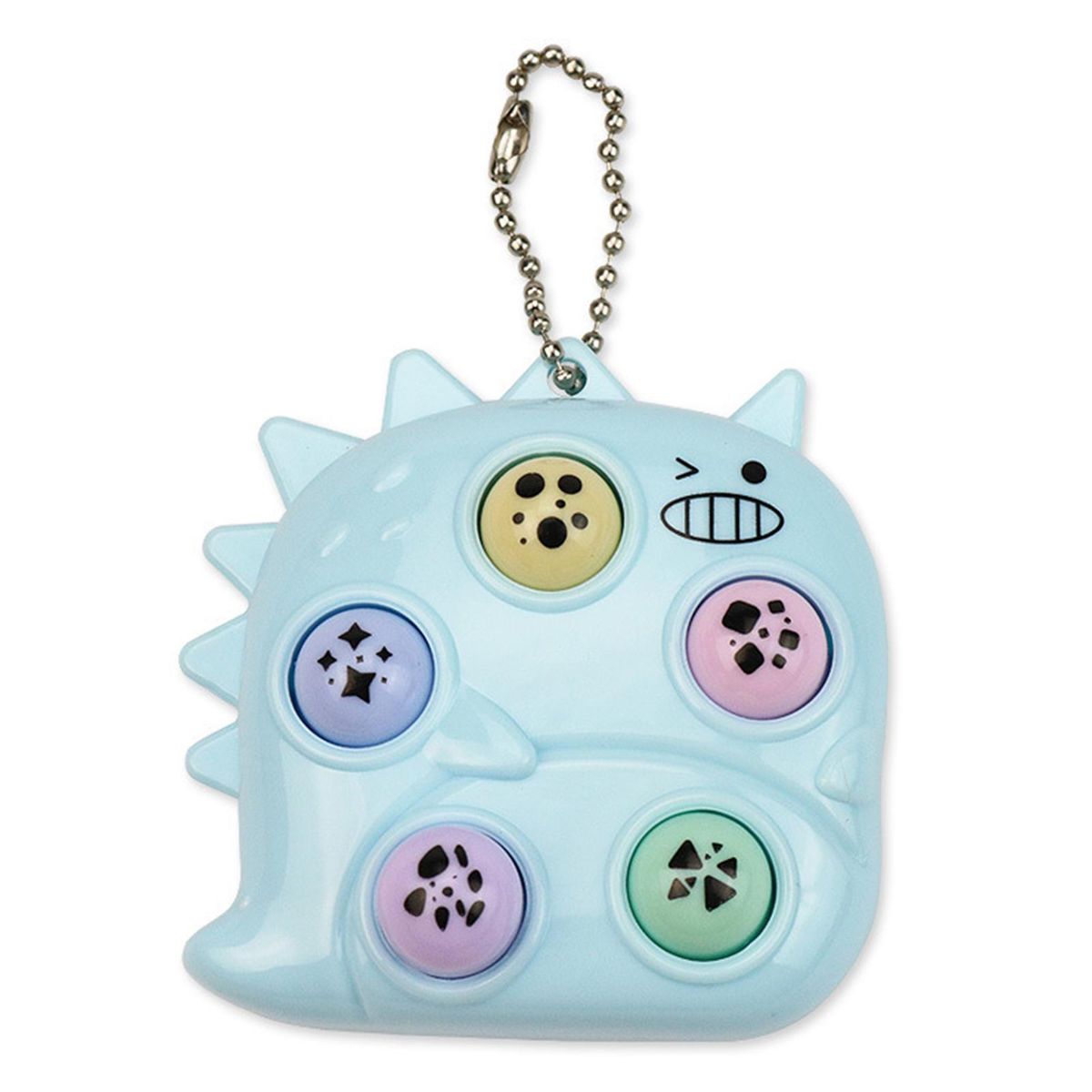 Game Console Keyring Children Game Console Toy Blue