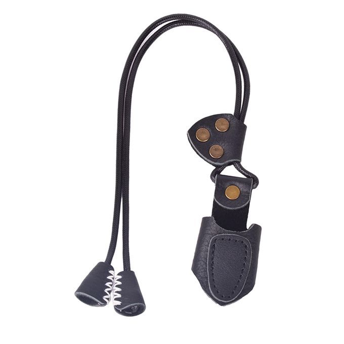 Hunting Archery Finger Tab Glove Protective Gear PU Leather Finger