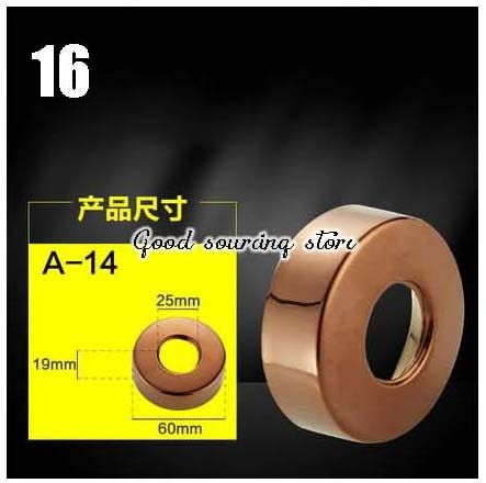 2 Pieces/lot Shower Faucet Decorative Cover Cup Stainless Steel Chrome Finish Rose Golden Color