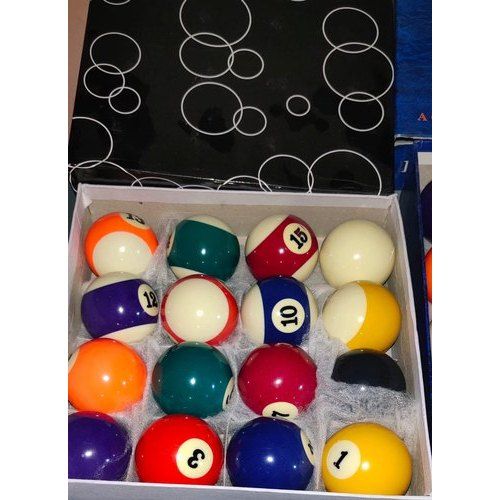 Snooker Balls - 16 Billiard Balls - Multicolor