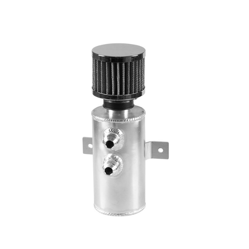 10AN Baffled Oil Catch Can Universal Oil Breather Tanks With