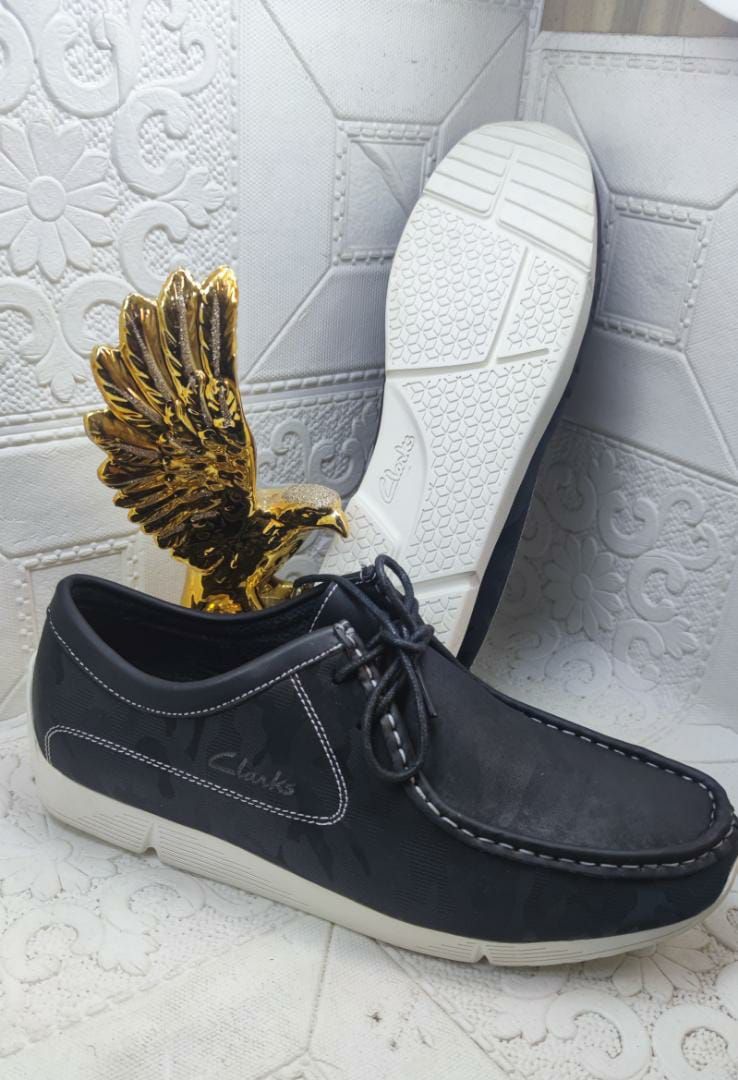 Men Trendy Lace-up Shoe Black