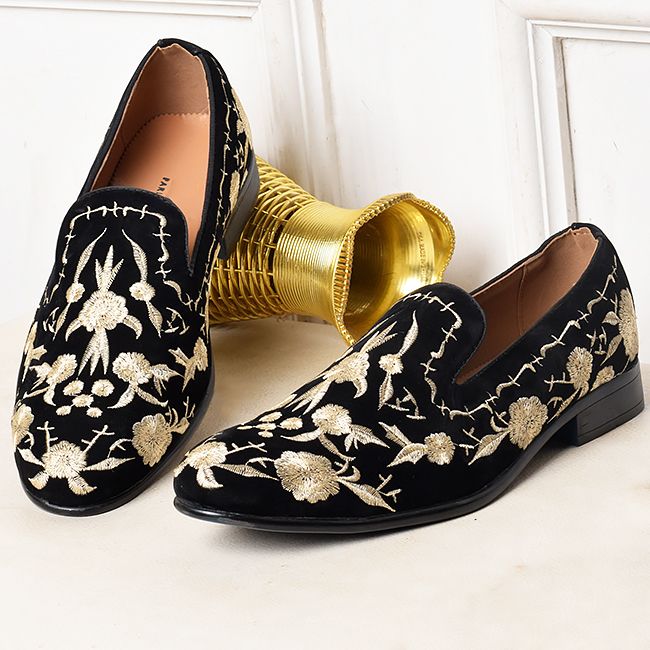 VANGELO ITALIAN LEATHER BLACK  SHOE