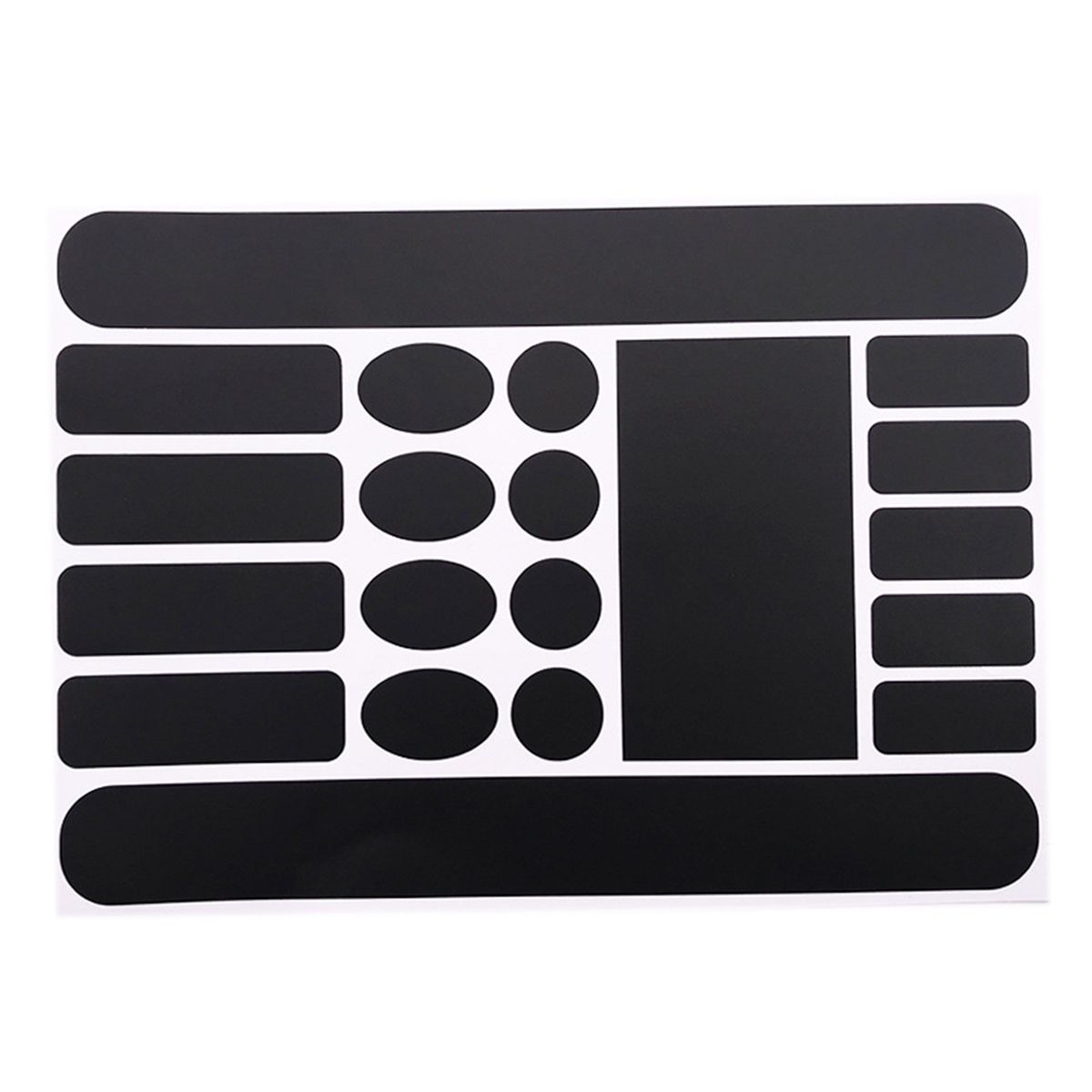 Outdoor Riding Anti-rubbing Anti-scratch-Matte Black +Black