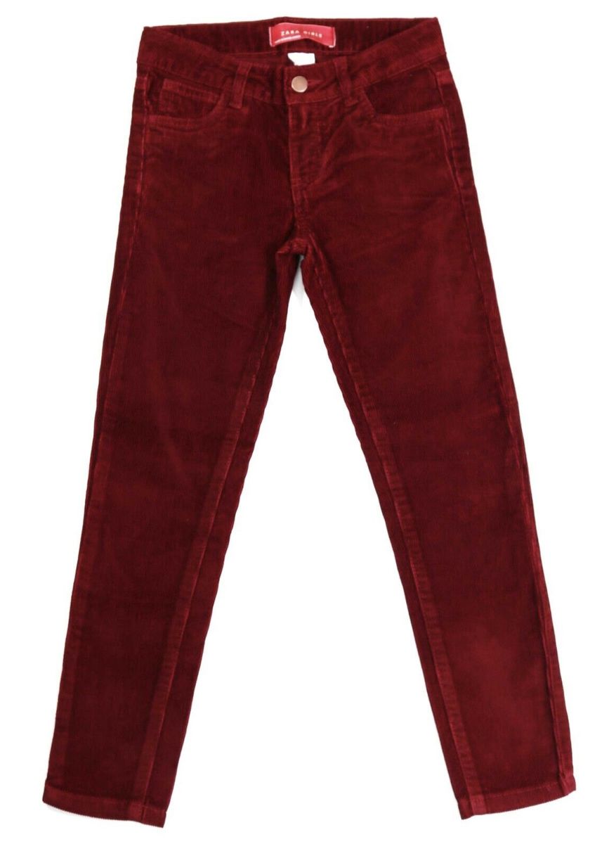 Skinny Corduroy Jean -Burgundy