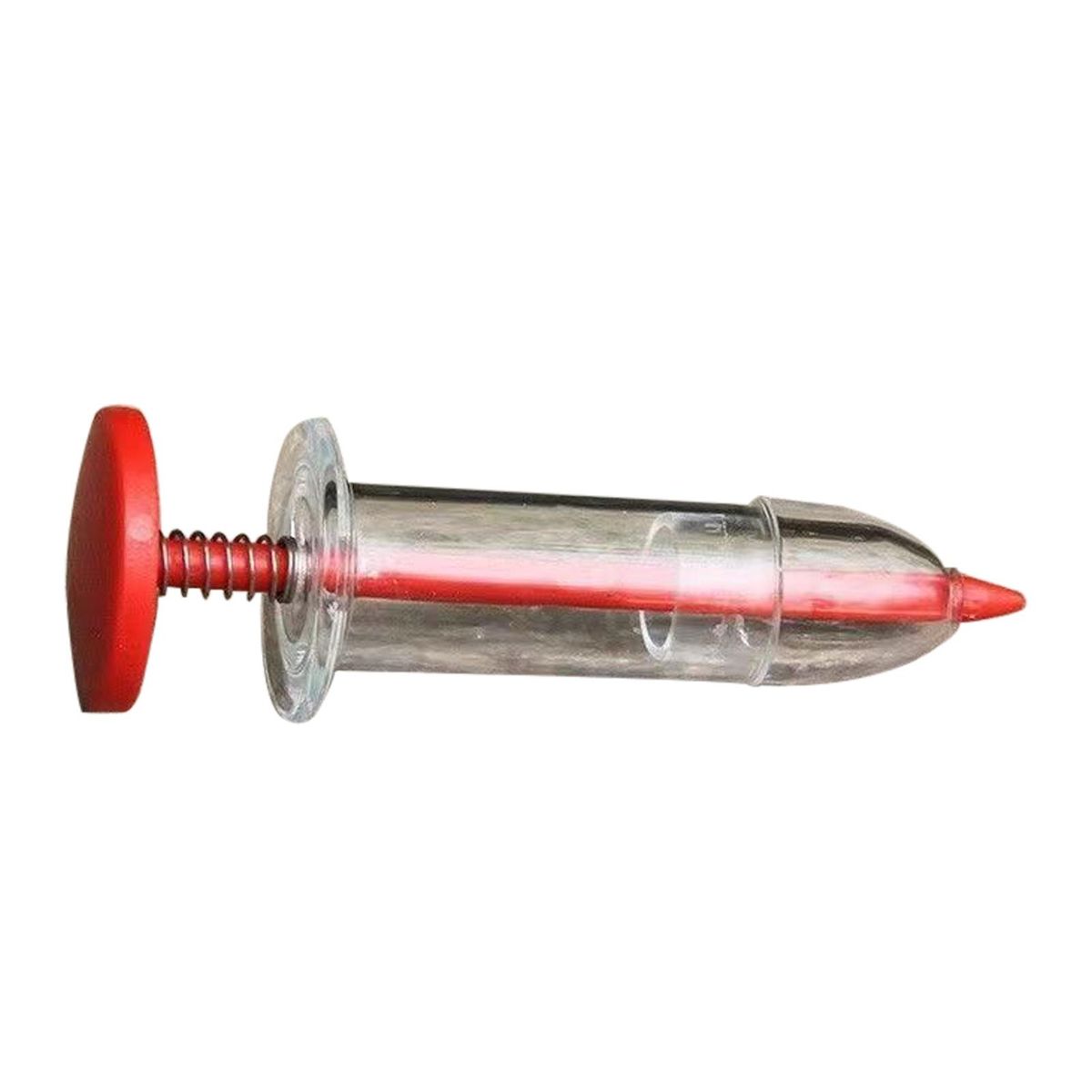 Manual Sower Garden Plant Cultivation Seeder Red