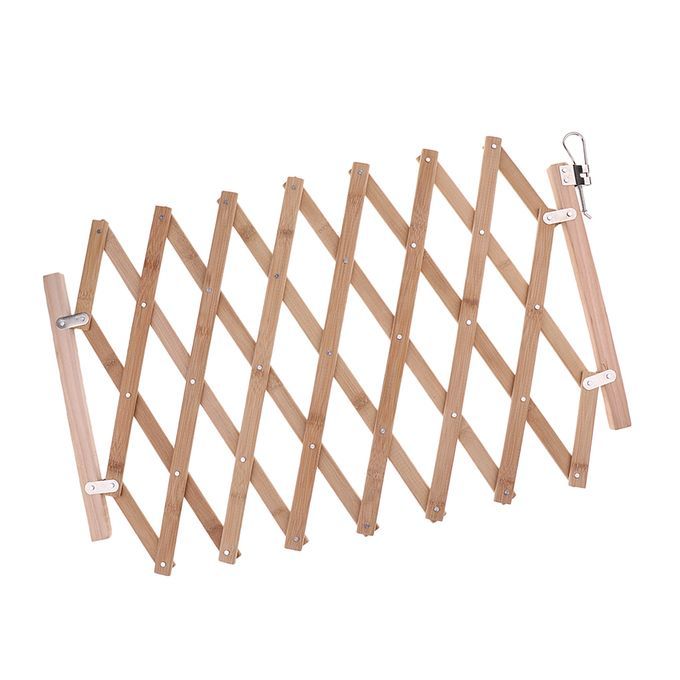 Pet Cat Dog Expandable Safety Folding Gate Protection Indoor 41x100cm