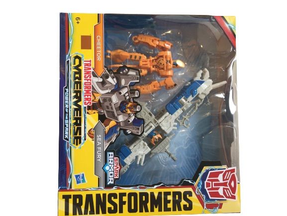 Cyberverse Spark Armor Elite Class - CHEETOR & SEA FURY