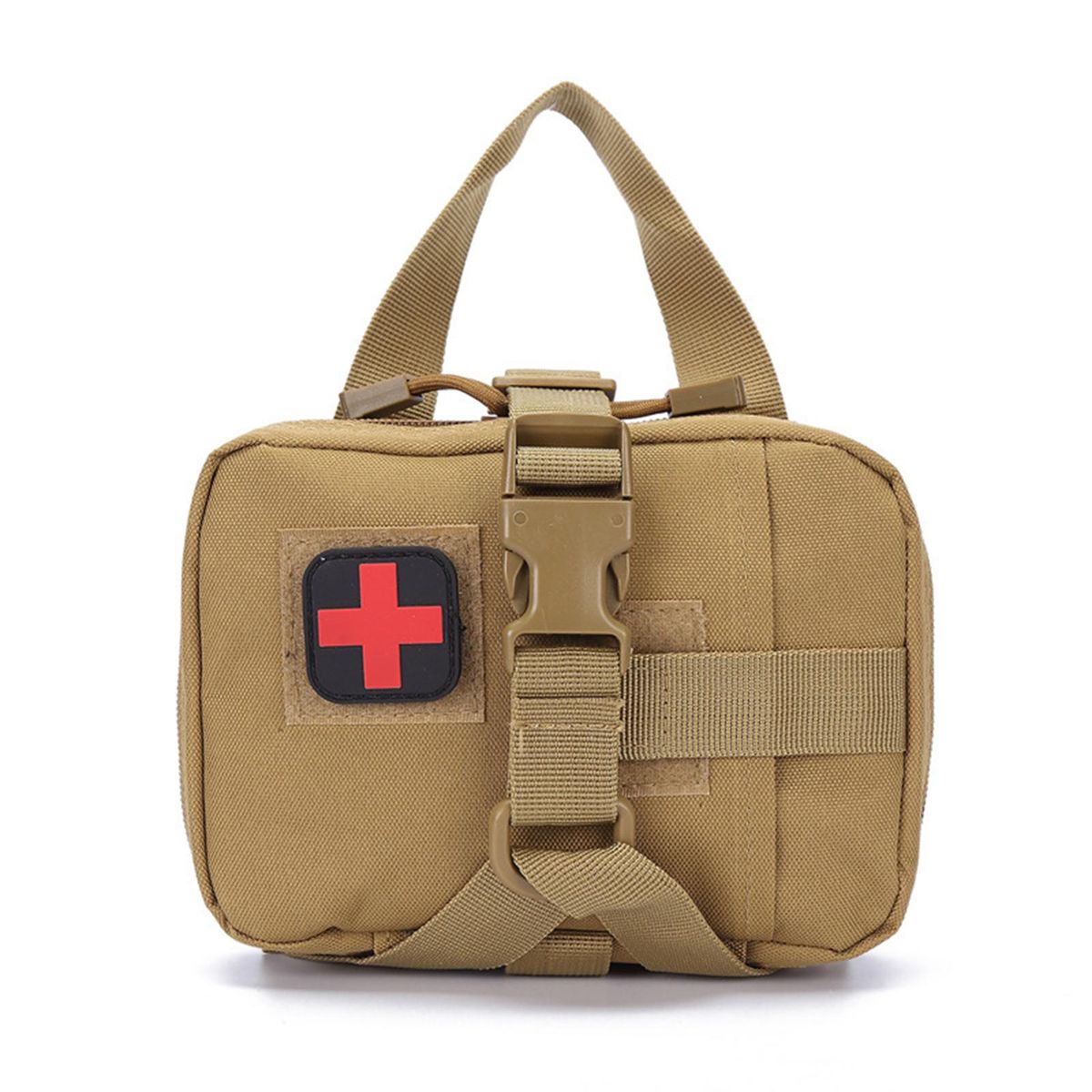 Storage Bag Camping First Aid Pouch EMT Storage Bag Khaki