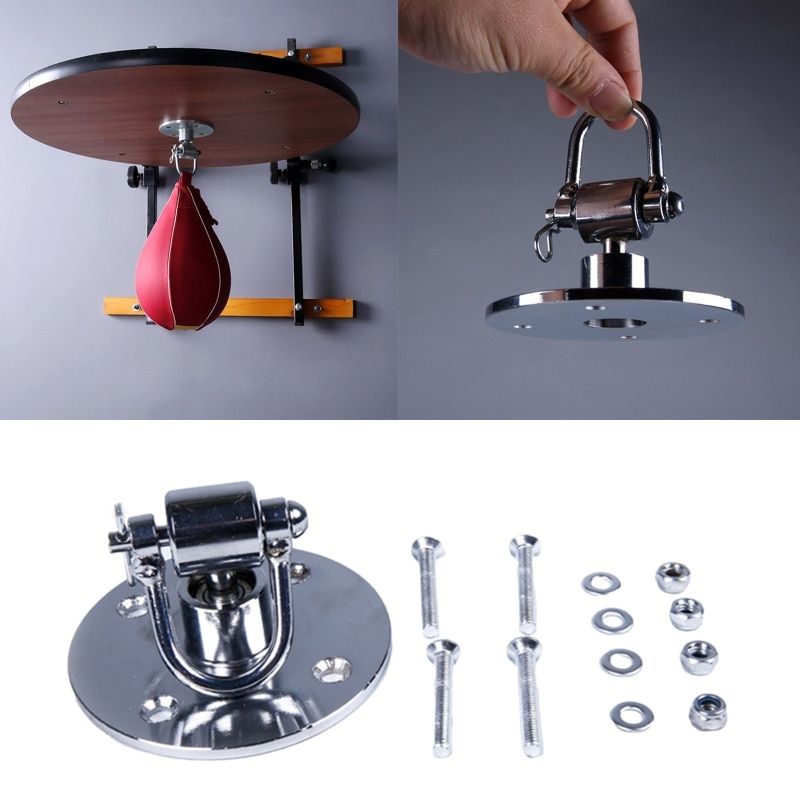 Speed Bag Swivel Heavy Duty Ball Ceiling Mount Stand Hook Boxing Swivel Bag Swivel Hanger Punching