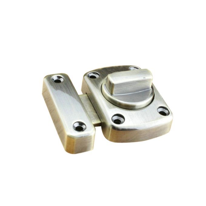 BATHROOM TOILET DOOR LOCK Cabinet Turn Bolt Privacy Bronze Size S