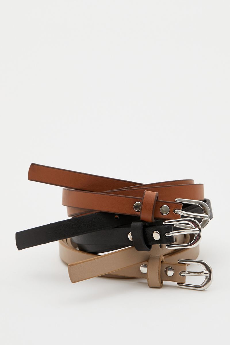 3 Piece Woman Casual Belt - Karma