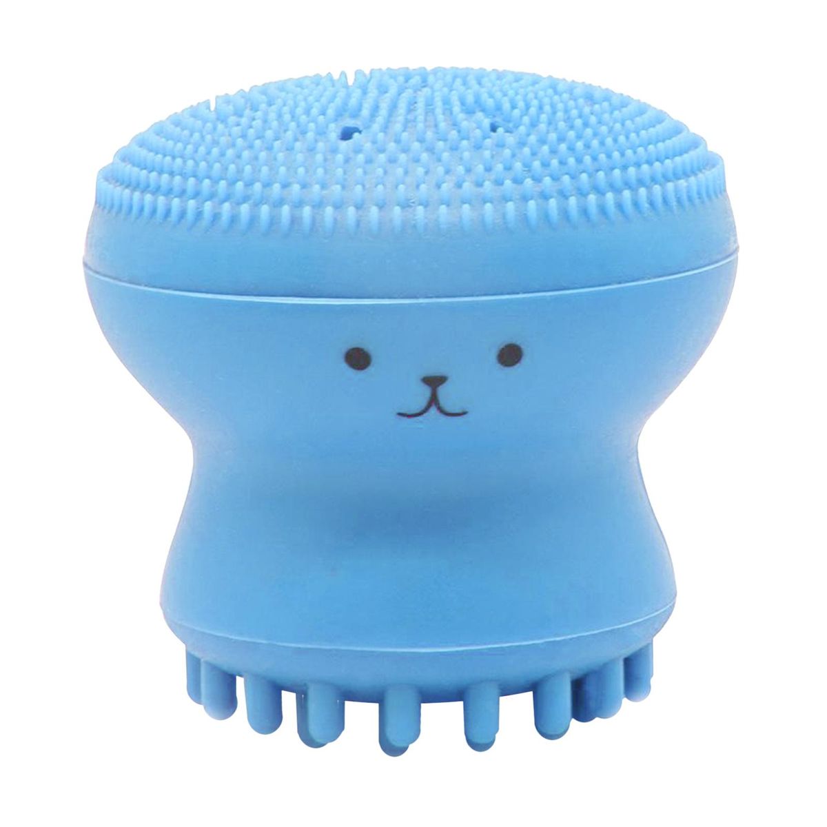 Silicone Face Brush For Scrubber  Skin Washing Deep Blue