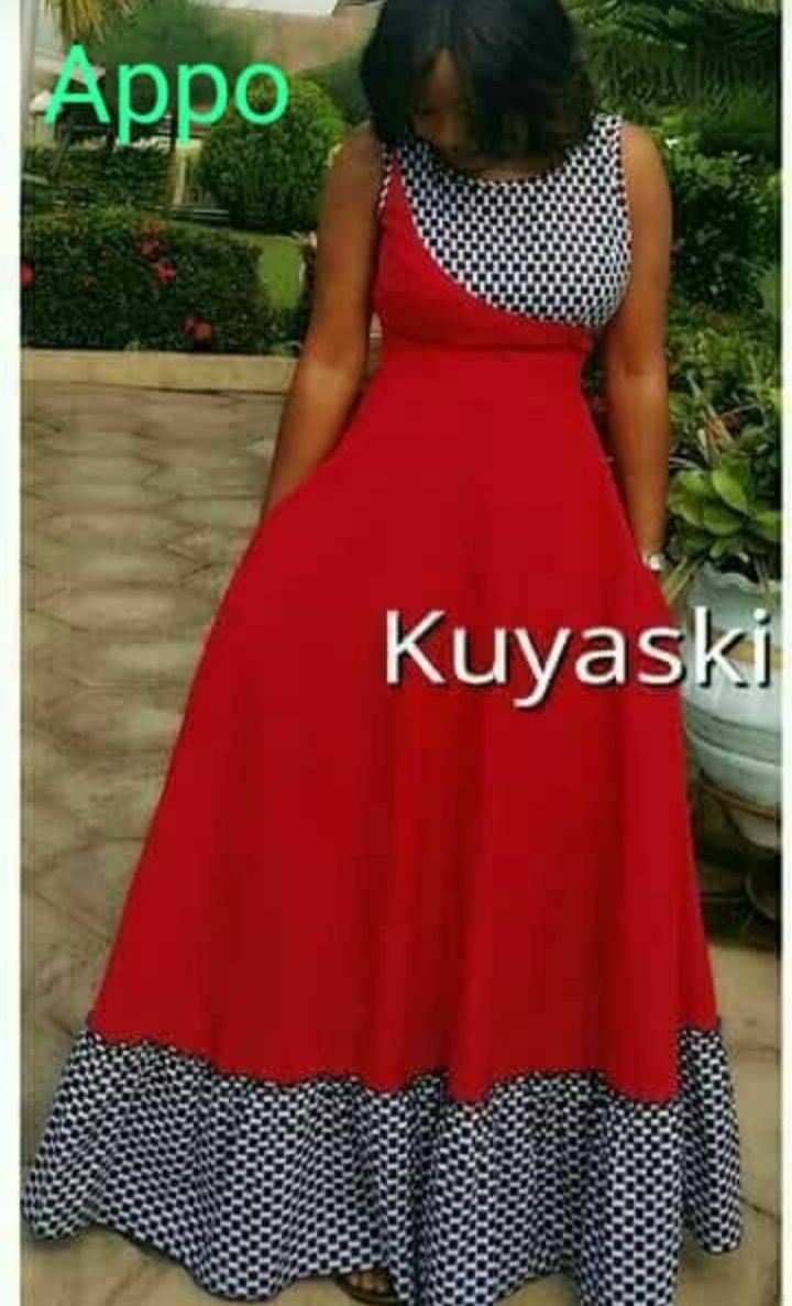 Gorgeous Long Gown For Unique Ladies