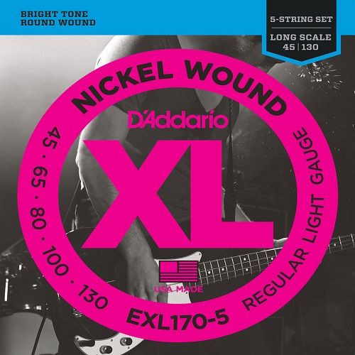 D'Addario 5 Bass Strings
