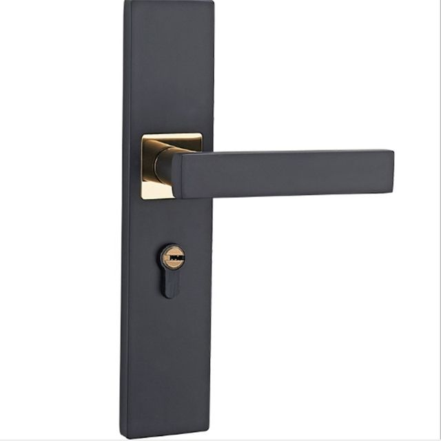 Continental Bedroom Door Handle Lock