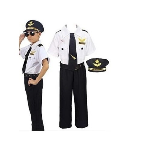 Kid's Pilot Dress Up Costume Set
