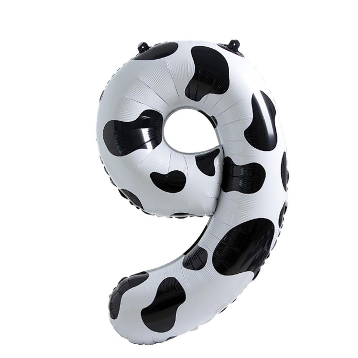 Quick to Use Digital Balloon Whimsical Cow Number Balloon Fun Foldable