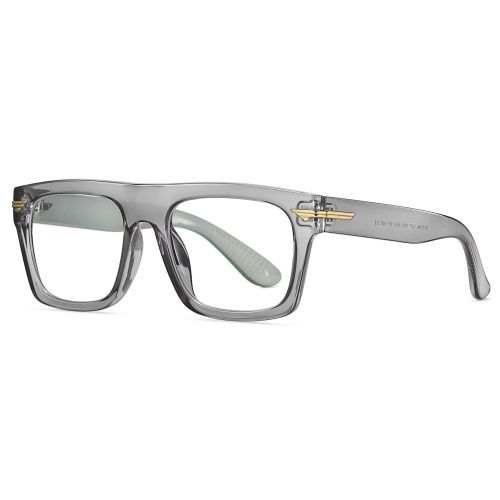Oversized Computer Glasses Thick-Rimmed Eyewear Square Frame
